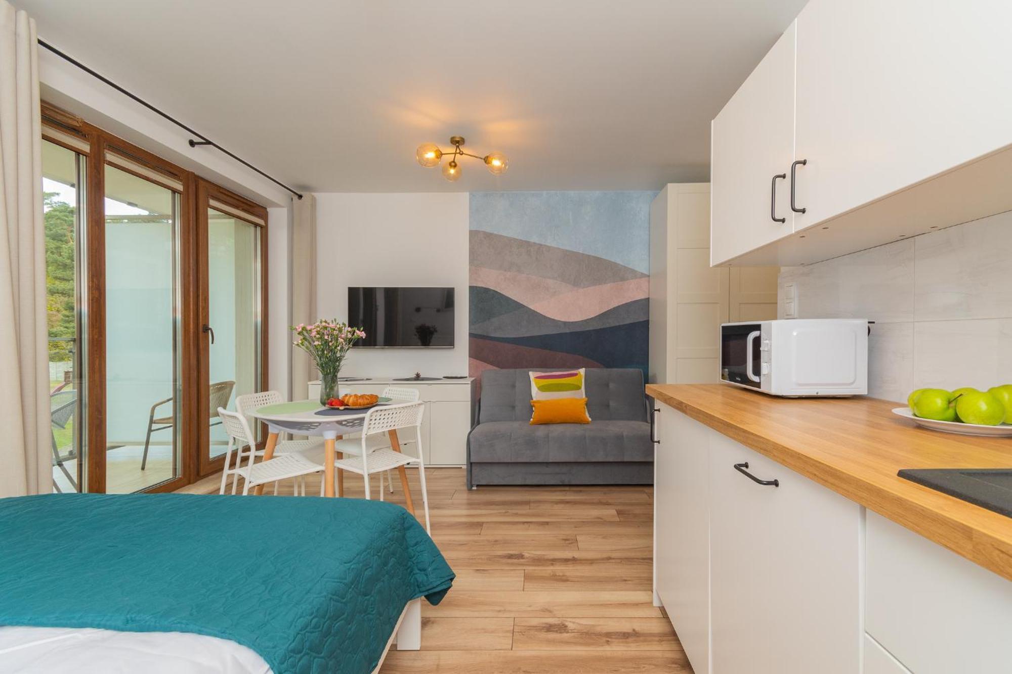 Apartamenty Mierzeja - Stegna Park Studio, 500 M Od Plazy 외부 사진